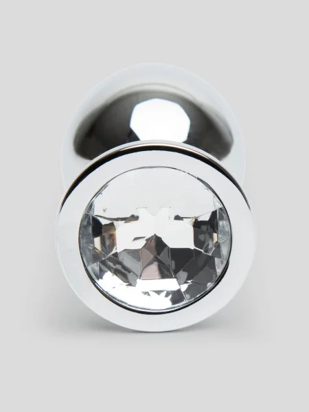 Lovehoney Jeweled Metal Medium Butt Plug 3 Inch