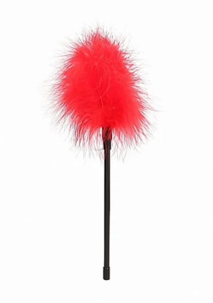 Ouch! Black Faux Feather Tickler