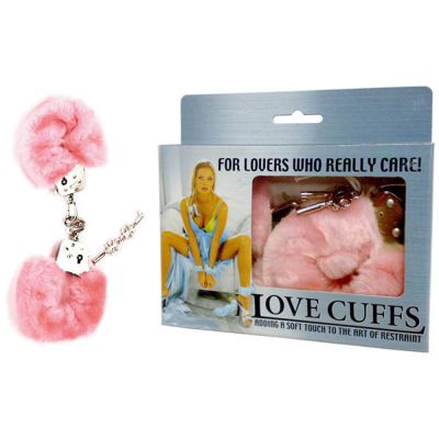 Pink Fluffy Handcuffs