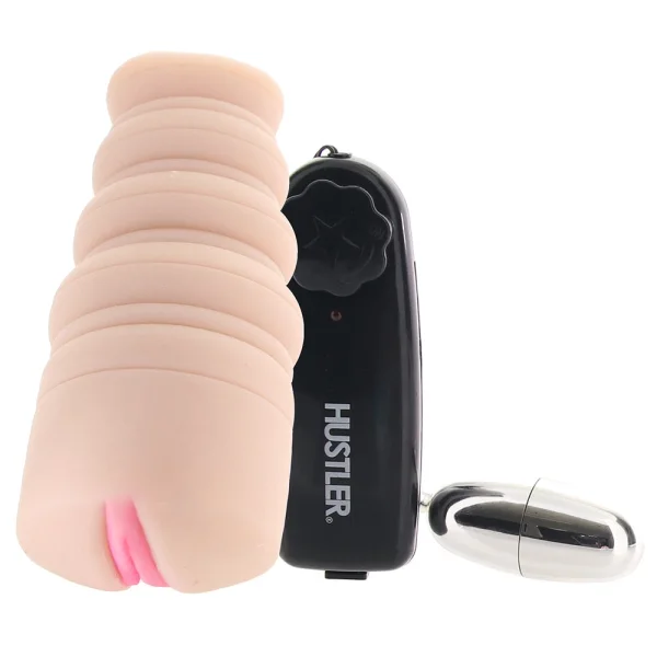 Sasha Grey Vibrating Pussy Stroker