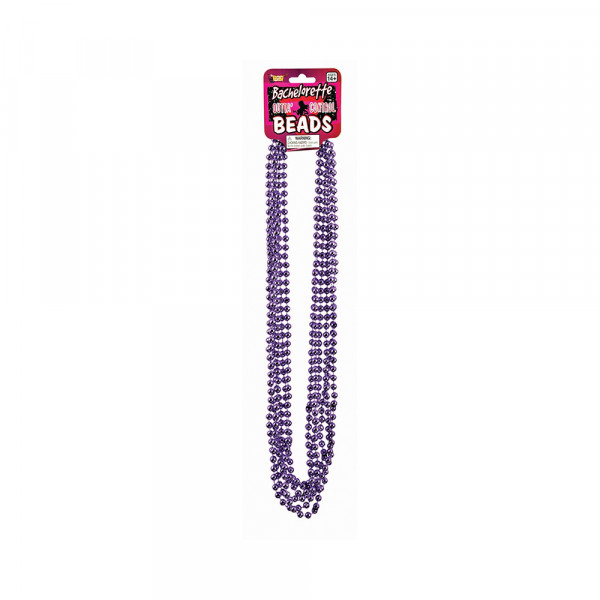 Bachelorette Beads Purple 6 Package