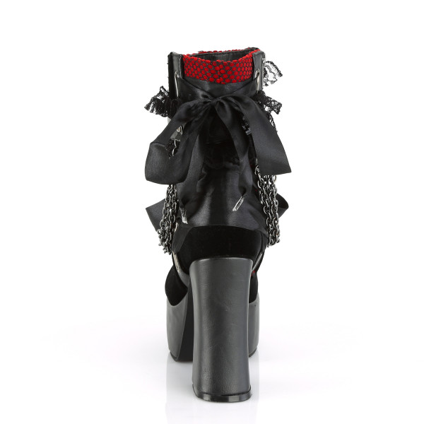 4 1/2 inches Heel, 2 inches PF Ankle Boot, Side Zip