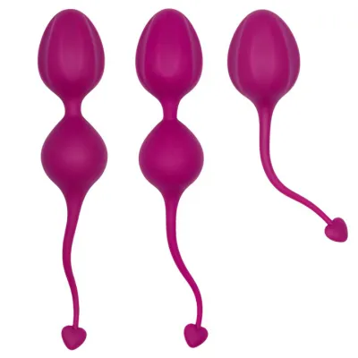 Bondara Sitting Pretty Purple Silicone Jiggle Ball Set