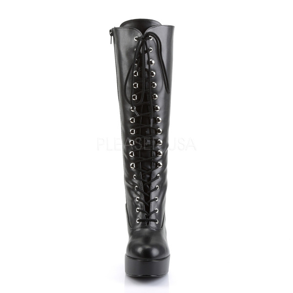 EXOTICA-2020 - 4" Heel Platform Lace Up Boot, Chunky Heel — image 10 of 16