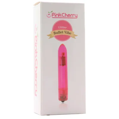 PinkCherry Glitter Triple Speed Bullet Vibe