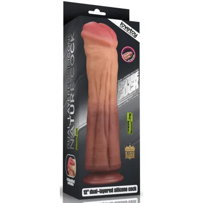 12 Silicone Bull Cock