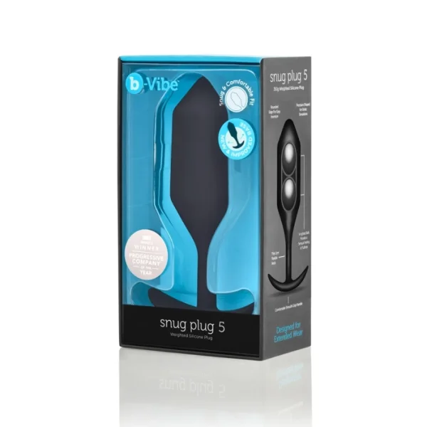 b-Vibe - Snug Plug 5 - Black — image 6 of 18