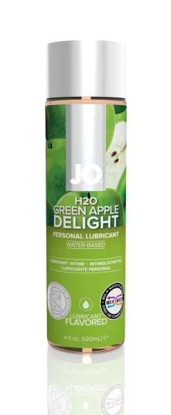 System JO H2O Flavored Lubricant Green Apple