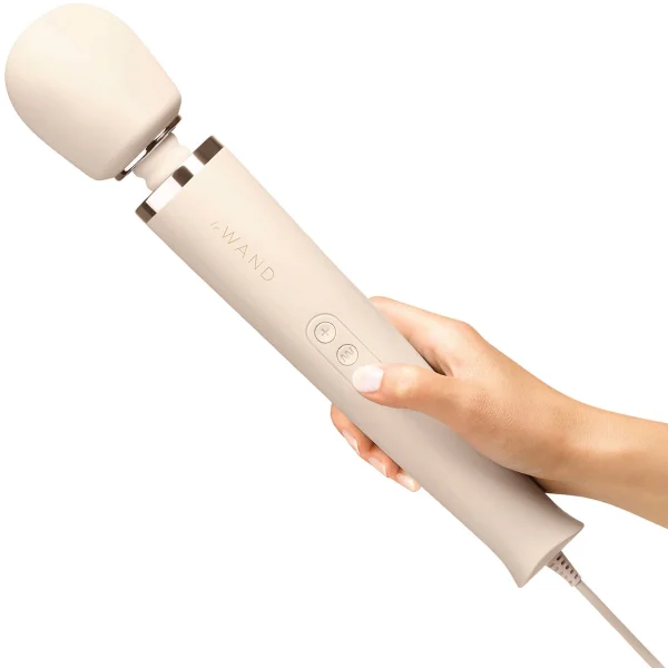 Le Wand Powerful Plug-in Vibrating Massager Cream