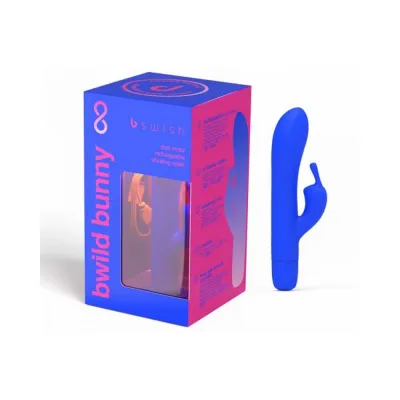 Rabbit Vibrators B Swish Bwild Bunny Infinite Limited Edition Vibrator Pacific Blue
