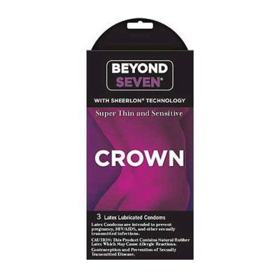 Crown Condoms 3pk 3pk