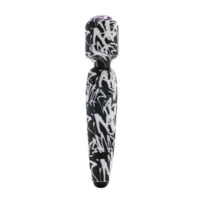 Hype Massager Wand Black White