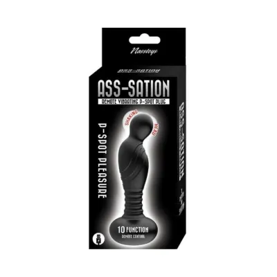 Butt Plugs Ass sation Remote Vibrating P spot Plug Black