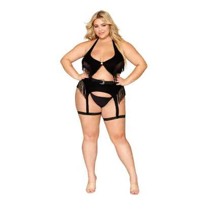 Ride Em Cowgirl Queen Size Black