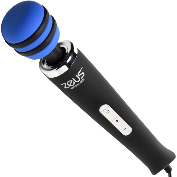 Zeus Blue Arc Plug In E-Stim Vibrating Wand