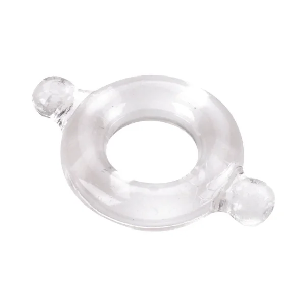 Elastomer Cock Ring (blk,blu,clr/3) — image 7 of 8