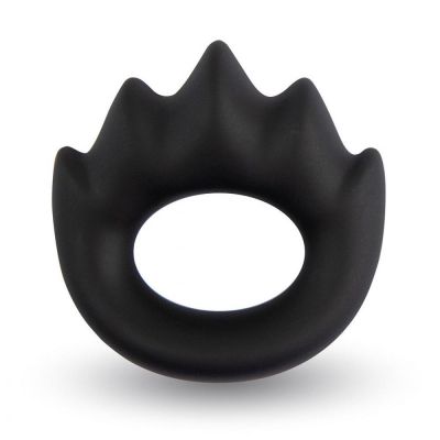Velv 39 Or Rooster Xander Spiky Soft Silicone Cock Ring