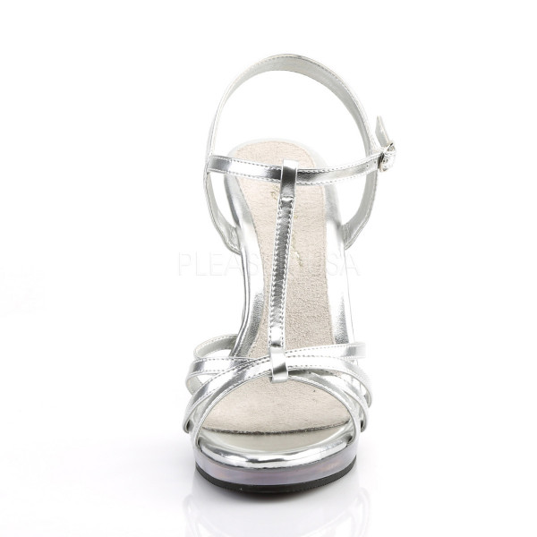 4 1/2 inches Heel, 1/2 inches PF T-Strap Sandal — image 10 of 24