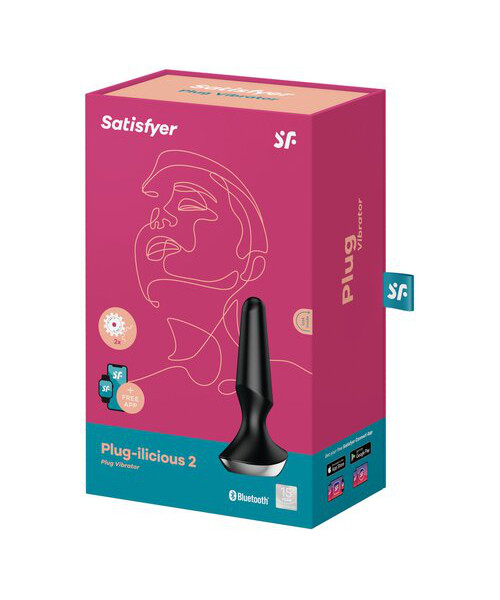 Satisfyer Plug-ilicious 2 App Controlled Rechargeable Butt Plug — image 10 of 12