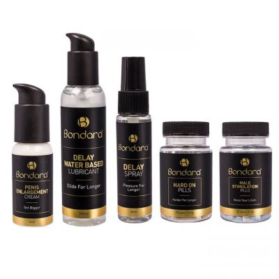 Bondara Masculine Might 5 Piece Performance Kit