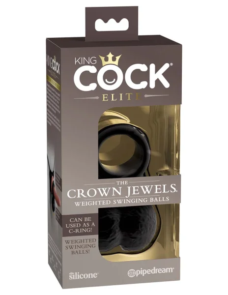 King Cock Elite The Crown Jewels Swinging Balls