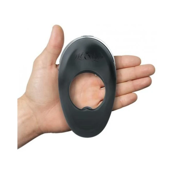 :  Hot Octopuss Atom Plus Vibrating C-ring Black