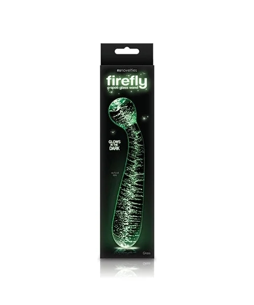 NS Firefly G-Spot Glass Wand Glow In the Dark