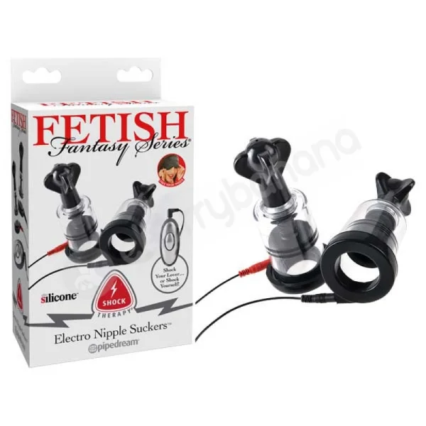 Fetish Fantasy Series Shock Therapy Electro Nipple Suckers