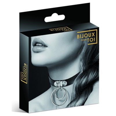 COLLIER RAS DE COU NOIR