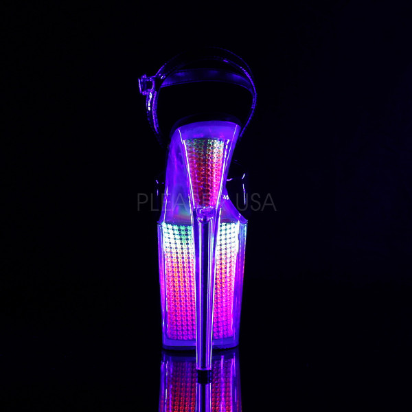8 inches Heel, 4 inches PF Ankle Strap Sandal W/RS Filled BTM — image 4 of 4