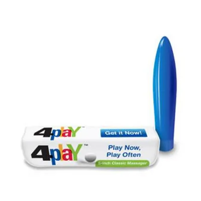 4 Play Massager 5 Inch Blue