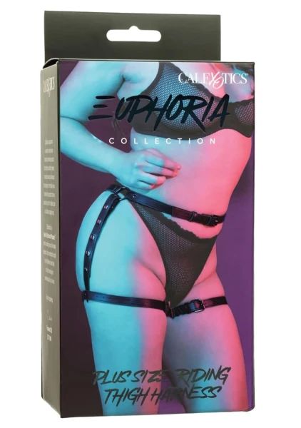 Euphoria Collection Riding Thigh Harness - Plus Size