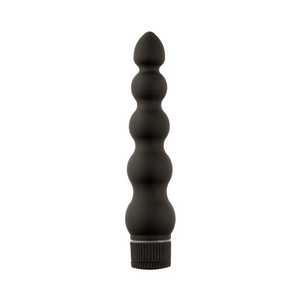 Black Magic 7 inches Ribbed Vibrator — image 4 of 6
