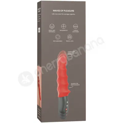 Fun Factory Stronic Surf Orange Thrusting Pulsing Motion Vibrator