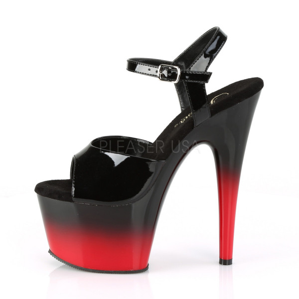 7 inches Heel, 2 3/4 inches PF Two Tone Ankle Strap Sandal — image 11 of 24