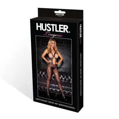 Hustler Crotchless Show Me Bodystocking