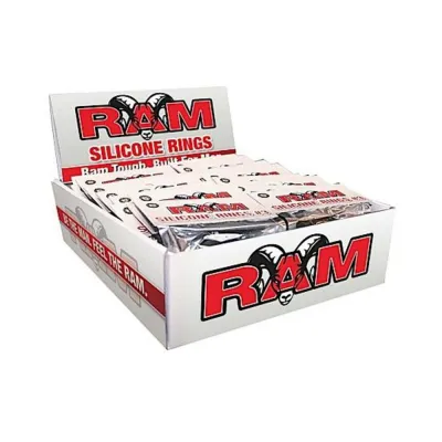 Ram Silicone Rings Pop Box 24 Display