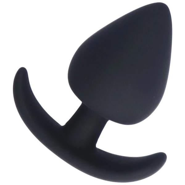 Silicone Anal Plug with Stainless Steel Ball