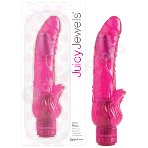Juicy Jewels Vivid Rose Vibrator