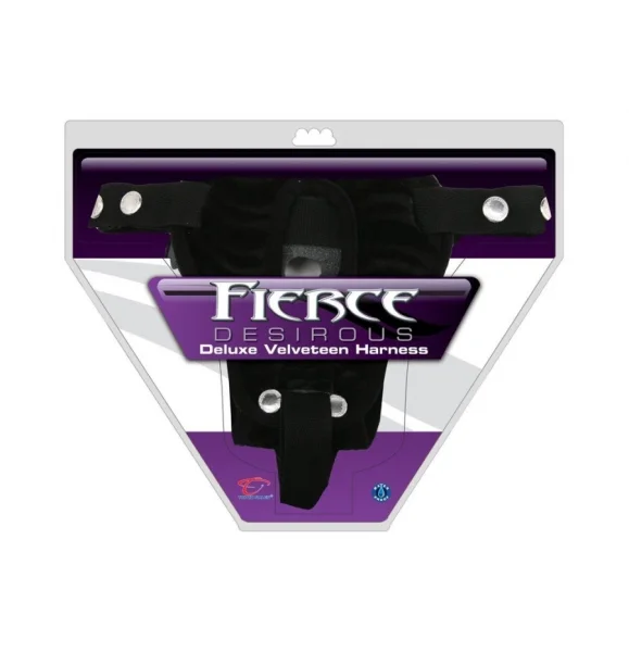 Fierce Desirous Deluxe Velveteen Harness — image 6 of 15
