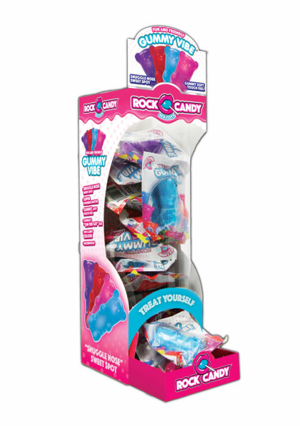 Gummy Vibe - Display of 24 pieces Best Bullet Vibrator