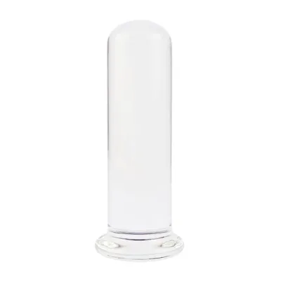 Lucent Xxl Cylinder Glass Dildo