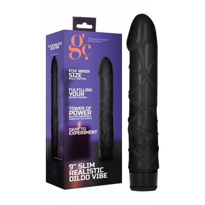 Slim 9 Realistic Vibrating Cock