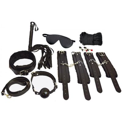 Everything Bondage Kit 9 Piece Complete BDSM Set