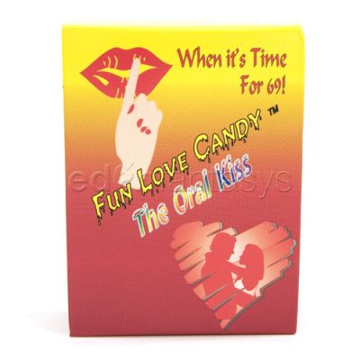 Oral kisses candy