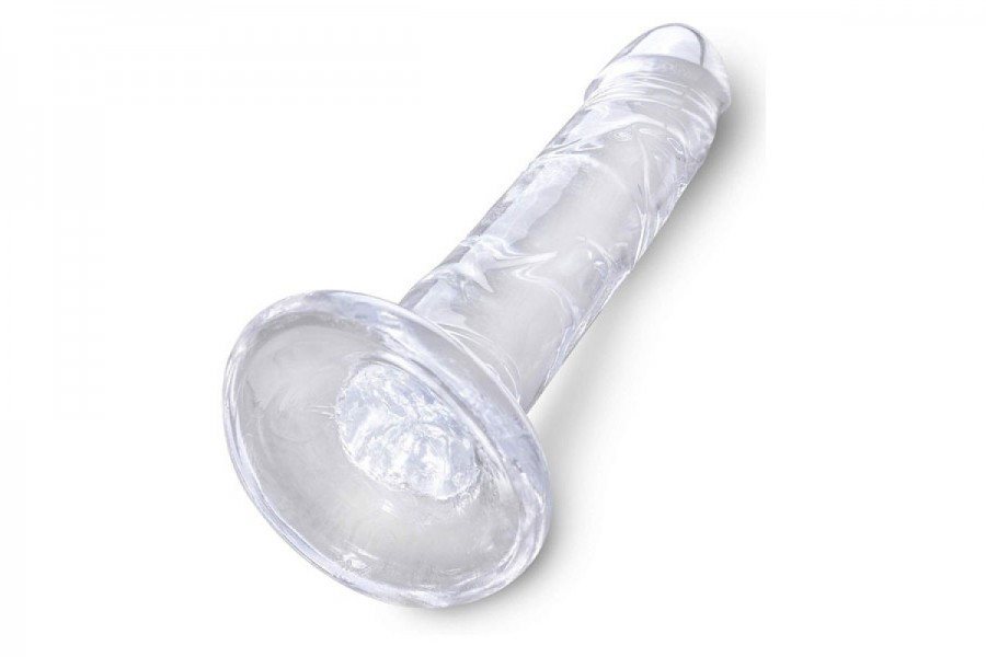 KING COCK CLEAR 6 IN. COCK