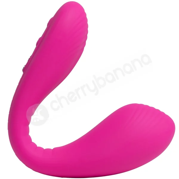 Lovense Dolce Remote Control Dual-ended Vibrator - Hot Pink - 2.9 Inch