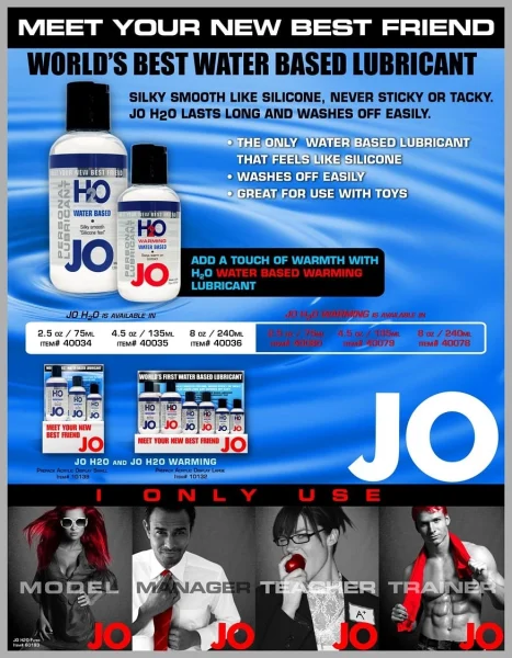 JO H2O Warming Water Based Lubricant - 4.5oz — image 6 of 8