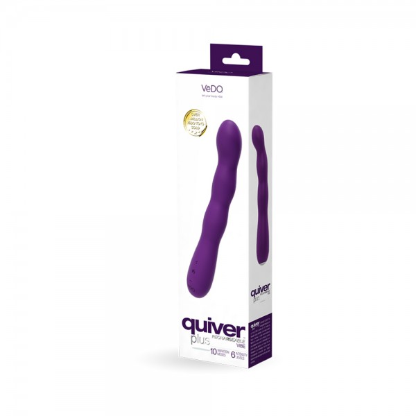 Quiver Rechargeable Plus Vibe Deep Purple