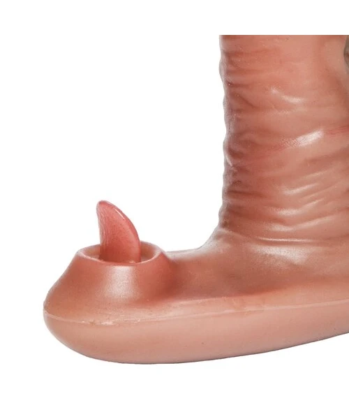 Bondara Tongue Tied Silicone 13 Function Thrusting Dildo - 6 Inch — image 6 of 9
